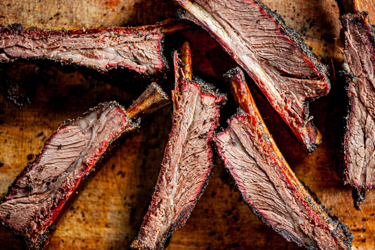 Beef Dino Ribs Recipe Smoked Beef Ribs on Wood Pellet Grill